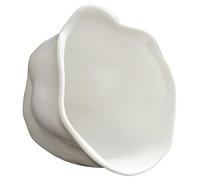 COLLBATH Assiette à Sauce Céramique Fleurie Bol Condiment Original Plat Vintage pour Apéritifs et Préparation Bol à Beurre Polyvalent pour Restaurant et