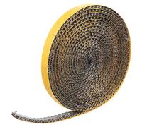 COLLBATH Bande D’Étanchéité Autocollante pour Poêle à Granulés 3Mm X 10Mm X 2M Joint Plat en Fibre de Verre Résistant Haute Température Insert de Remplacement pour Cheminée et Foyer