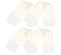 COLLBATH Bandes Liftantes Cou en Caoutchouc Beige Patch Raffermissant sans Résidu pour Lissage des Lignes du Cou 1 Set pour Soin Visage