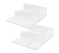 COLLBATH Barrière sous Canapé pour Animaux 4 Pièces en PVC 2 Mm Épaisseur L 20 X 5 X 10 Cm Bloqueur de Chien et Chat sous Lit Adhésif sans Trace Protection Meuble Salon Chambre