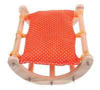 COLLBATH Berceau en Bois pour Hamster Et Petits Animaux De Compagnie Coussin Confortable Et Chaud pour Cochons Dinde