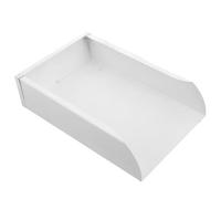 COLLBATH Bloc Anti-éclaboussures en Alliage D’aluminium 300x200x65 Mm, Protège-gouttière de Descente de Gouttière, Bac de Récupération des Eaux Pluviales pour Villa et Bâtiment Extérieur,