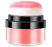 COLLBATH Blush Poudre Visage pour Femmes avec Applicateur Doux Maquillage Naturel et Léger Tenue Longue Durée Couleur Saumon