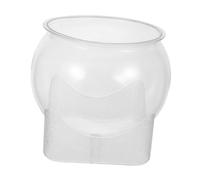 COLLBATH Bocal à Transparent Aquarium pour Betta Durable pour Créer Un Aquatique