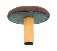 COLLBATH Bois Tabouret à Genoux pour Posture Correcte Marron Ergonomique | Assise Stable, Soutien Confortable, Lecture et Yoga, Design Élégant, Aide au Renforcement du Tronc