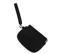 COLLBATH Boîte à Dentier Compacte Noire avec Ouverture par Pression Étui de Rangement Portable pour Appareils Orthodontiques et Prothèses Dentaires Organiseur Hygiénique pour Voyage