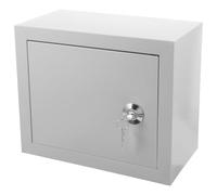 COLLBATH Boîte à Disjoncteurs Murale Extérieure 250×300 MM Boîtier de Jonction Étanche aux Éclaboussures Boîtier Métallique pour Câbles Installation en Saillie Usage Électrique et