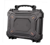 COLLBATH Boîte à Outils Étanche 32 Cm Noire Mousse Antichoc, Résistance aux Chocs, Capacité 5 L, Coffret de Sécurité Portable pour Rangement Outils et Accessoires Numériques