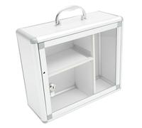 COLLBATH Boîte À Verrouillable en Aluminium De Capacité Facile À Transporter Au Bureau À L'école Ou en Voyage
