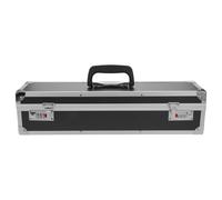 COLLBATH Boîte de Rangement Portable pour Couteaux en Alliage D'aluminium avec 8 Compartiments, Coque Rigide, Double Verrouillage à Combinaison et Poignée Intégrée pour Chefs
