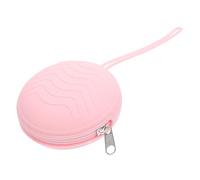 COLLBATH Boîte en Silicone Rose pour Coupes Menstruelles, Légère et Facile à Nettoyer, pour Paquet à Dos ou Paquet à Main, sans Bavures, Rangement Pratique pour Règles