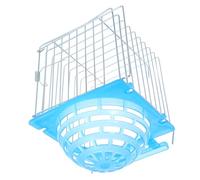 COLLBATH Boîte Nid D'oiseau Cages à Oiseaux pour Perruches Nid Suspendu pour Perroquet Nichoirs Nichoir Mésange Nid De Perruche pour Cage Nichoir pour Cage Maisons d'oiseaux Blue Métal