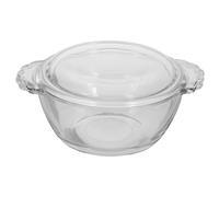 COLLBATH Bol à Œufs Cuits Vapeur en Verre Chaleur avec Couvercle Cuiseur à Œufs Micro-Ondes Capacité Pratique Cuisine Maison