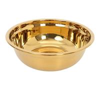 COLLBATH Bol Inox Épais Rond pour Cuisine et Maison Saladier Polyvalent Acier Inoxydable Résistant à Usure Bol Préparation Alimentaire et Vaisselle Ménagère Élégant