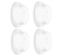 COLLBATH Bol Manuel En Silicone 4 Pièces Accessoires De Remplacement Sous Vide En Silice Bol Pour Accessoires D'Allaitement Manuel