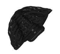 COLLBATH Bonnets De Postiche Tressés Noirs Réglables Pour Tresses Africaines, Taille Unique, Maille Élastique Respirante, Adaptés à Toutes Les Formes De Tête, Utilisation Pour Extensions Et Perruques