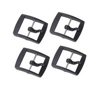 COLLBATH Boucles de Bracelet Montre 20 Mm en Plastique Lot de 4 Fermoirs Anneau Convient aux Bracelets en Cuir et Silicone Accessoires Montres Connectées et Classiques