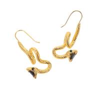 COLLBATH Boucles d'oreilles de serpent mystérieuses boucles d'oreilles du festival d'Halloween Golden