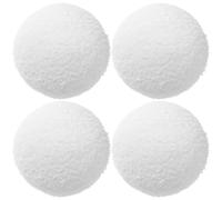 COLLBATH Boules Filtrantes Réutilisables pour Piscine 3 Pouces 4 Pcs, Absorbantes et Lavables, Accessoires de Filtration Piscine Efficaces pour Nettoyage Spa et Bassin