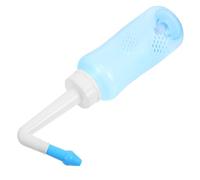 COLLBATH Bouteille de Rinçage Nasal Débit Réglable 300ml en Pp Portable pour Nettoyage Complet Outil D'irrigation des Sinus Manuel Nez Garçon et Filles et Adultes