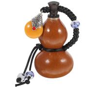 COLLBATH Bouteille en Calebasse Anti-fuite Vintage Cire D'abeille 300 Ml Décoration Créative Récipient à Vin Suspendu Original pour Bar et Hôtel