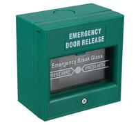 COLLBATH Bouton Alarme Incendie Resettable pour Sortie de Secours Bouton de Déverrouillage Manuel Compatible Système Traditionnel Réponse Rapide Incendie Sécurité Entreprise