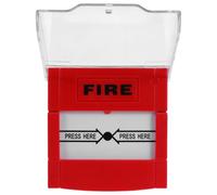 COLLBATH Bouton d'Alarme Incendie Manuel Réarmable Rouge, Interrupteur d'urgence pour Bâtiment Résidentiel et Commercial, Dispositif de Réinitialisation d'Alarme Incendie pour Évacuation et