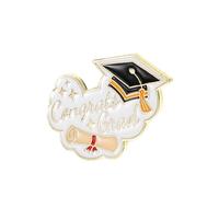 COLLBATH Broche Pour Casquette De Célibataire Épingle Accessoires Collège or Chapeau De Goupille Académique Briller Goupille D'obtention Du Diplôme D'infirmière Alliage