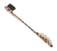 COLLBATH Brosse Sourcils Double Embout Multifonctionnelle Portable Peigne Pratique pour Maquillage et Coiffure Outil Compact pour Modelage Naturel des Sourcils et Styling des Cheveux