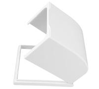 COLLBATH Cache-prise Étanche 86 Type Sortie Surélevée Blanche, Couvercle de Protection pour Prise Électrique Extérieure, Couvercle D’évacuation D’eau, Protecteur de Prise pour Salle de