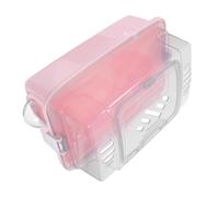 COLLBATH Cage De Transport Portable pour Hamster Nain Cage à Souris Habitat pour Gerbilles pour Petits Animaux Bouteille Eau Plateforme De Jeu