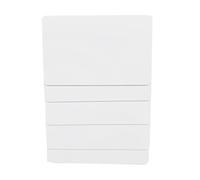 COLLBATH Cartes d'accès PVC blanches lot de 100 cartes d'identité contact réinscriptibles pour contrôle d'accès en parking