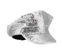 COLLBATH Casquette à Visière Avec Paillettes Pour Performance Accessoire De Design Chic Et Créatif
