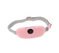 COLLBATH Ceinture Chauffante Abdominale Menstruelle avec Massage Intégré Réglages Multiples de Chaleur Ceinture de Soulagement pour Crampes et Confort Féminin Bande Chauffante pour Ventre