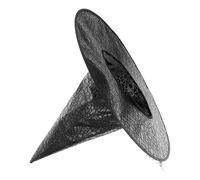 COLLBATH Chapeau De Sorcière Pour Halloween Cosplay Voile En Dentelle Rose Noire Couvre-chef Moderne Pour Enfants Et Adultes