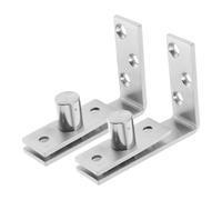 COLLBATH Charnière Invisible Acier Inoxydable Robuste Charnière Pivotante à Demi-corps Cachée Paumelle Lourde pour Porte avec Ouverture Large Quincaillerie Porte et Résistante Corrosion