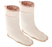COLLBATH Chaussettes Courtes Hunter pour Bottes De Pluie Femme Doublure Amovible pour Bottes De Pluie Chaussettes pour Femme Doublures De Douces