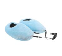COLLBATH Chaussons Chauffants USB pour Semelles Électriques Pantoufles Hiver et Amovibles pour Usage Intérieur