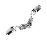 COLLBATH Clip de pull en diamant accessoire argenté Serrage de taille Clip à robe pinces à robe en alliage clips de serrage pantalon pinces à chandail décoratives Alliage de zinc Silver