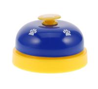 COLLBATH Cloches Entraînement pour Chiens Et Chiots Dispositif De Communication Motif Bleu Et Jaune Facile à Utiliser pour Signaler De