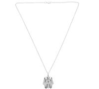 COLLBATH Collier de roi de l'Égypte ancienne, collier de tête de portrait hip-hop pour fête costumée d'Halloween, pendentif roi unique, bijoux pour hommes et femmes,
