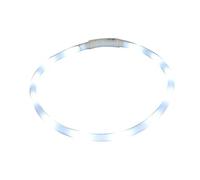 COLLBATH Collier Led Réglable Pour Chien Et Chat Rechargeable Blanc 4 Modes Matériau Pp