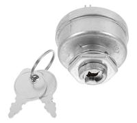 COLLBATH Contacteur D'allumage à Clé pour Tondeuse Autoportée Modèle 430, Interrupteur de Démarrage 2 Clés, Pièce de Rechange Solide en Alliage de Zinc, Compatible Tondeuses à Gazon,
