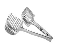 COLLBATH Coupe-fruits Professionnel Aluminium pour Citron et Tomate Trancheuse Manuelle Ergonomique Découpeuse Sûre pour Fruits et Légumes à et Cuisine