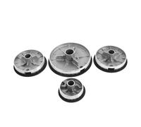 COLLBATH Couronne De Brûleur De Cuisinière À Couvercle De De Flamme De Rechange Pour Cuisinière À Et Électrique Conception De Sécurité Noire