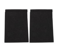 COLLBATH Coussins D'isolation Phonique Réduisant le Bruit et Offrant un Support Stable en Mousse Pu Noire Pack de 2 Pièces pour Haut-parleurs pour Studio D'enregistrement