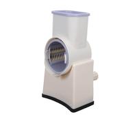 COLLBATH Couteau Rotatif Multifonction pour Cuisine Compacte avec Lames Trancheur Sûr et Facile à Nettoyer pour Légumes Fruits et Fromage