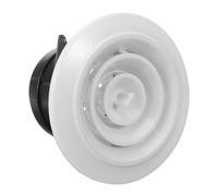 COLLBATH Couvercle Rond En Abs Évents De Soffite En Pvc Évent De Climatisation Rond Pour Ventilateur Dextraction Couvercle Dévent De Plafond
