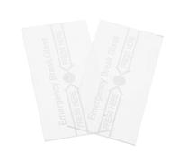 COLLBATH Couvercles Marquages Clairs Lot de 2 pour en Verre Transparent Résistance Haute Température Interrupteur Alarme Incendie Manuel Adapté aux Situations D'urgence