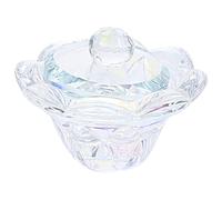 COLLBATH Crystal Nail Art Cup With Lid Nail Container For Manicure Mixing For Beauty Enthusiasts And Beginners